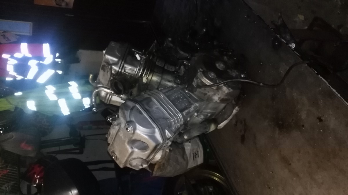 Moteur encore fermé