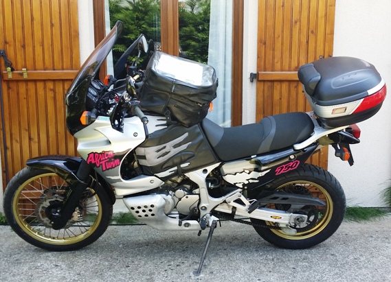 Ma belle prête pour le départ.