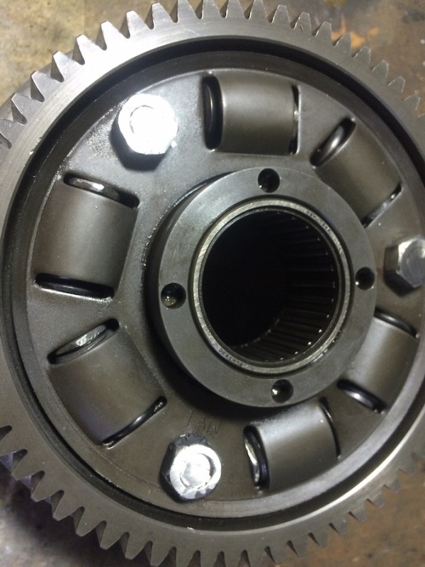 Cloche modifié avec des boulons maison