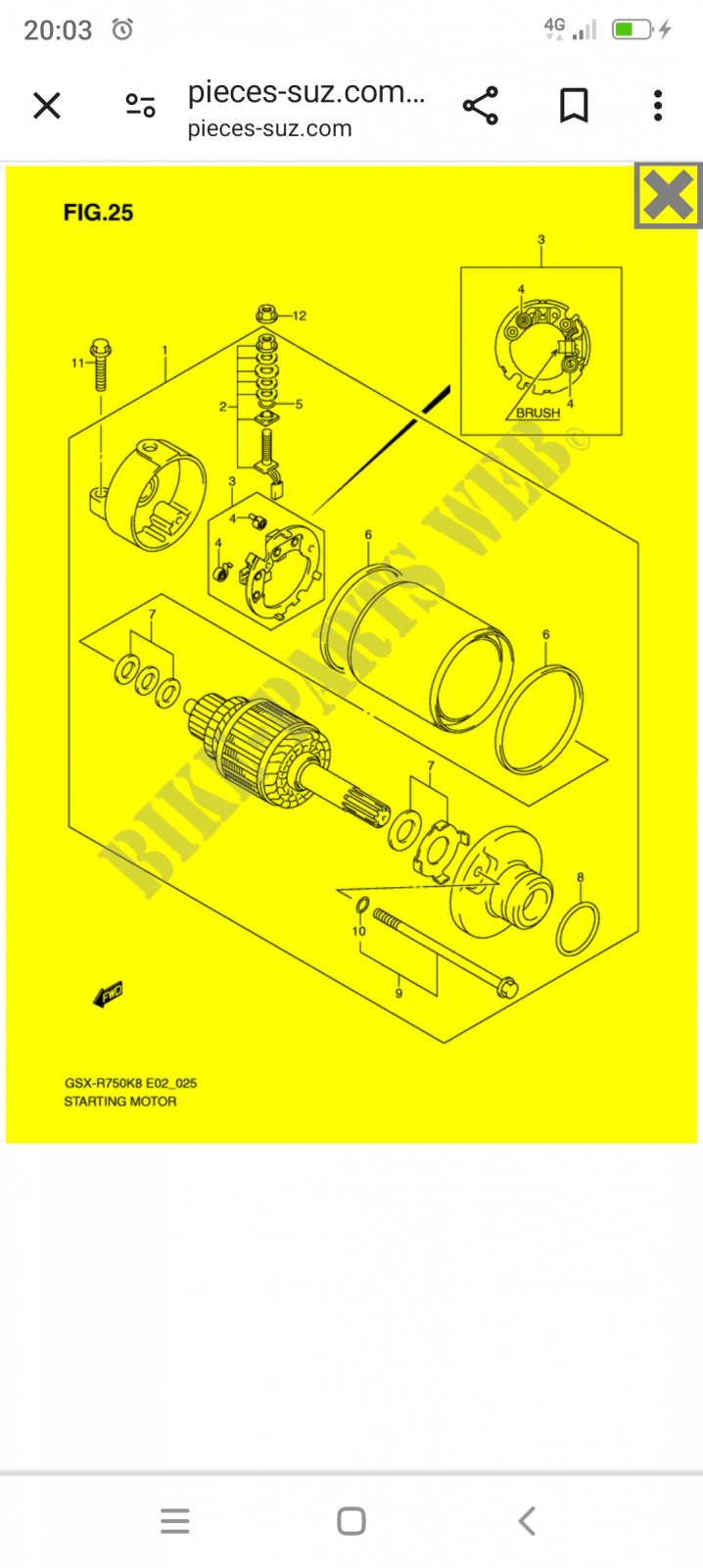 Les rondelles qui manquaient en bout d'arbre.
