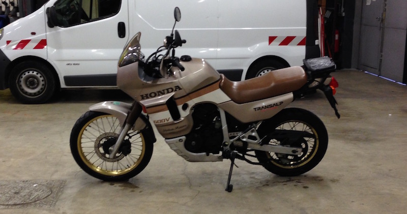 ma moto a son achat