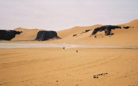 Une idée du paysage    Grandiose , Tim Merzouga , Secteur Djanet.JPG
