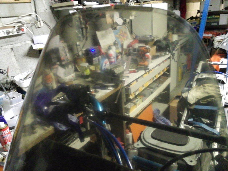 la bulle après polissage